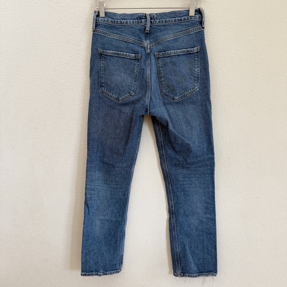 Agolde Riley High Rise Straight Crop Jean Size 26 - Picture 6 of 8